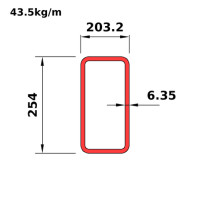 HS254x203x6.4