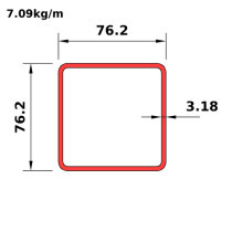 HS76x76x3.2