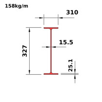W310x158