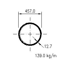 457.0x12.7CHS