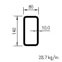 CFRHS 140x80x10.0