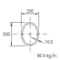 EHS 500x250x10.0