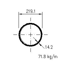 HFCHS 219.1x14.2