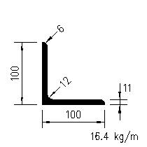 L 100x100x11