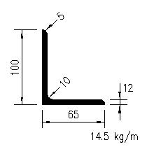 L 100x65x12