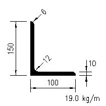 L 150x100x10