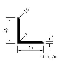 L 45x45x7