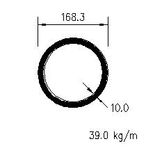 hfchs 168.3x10.0