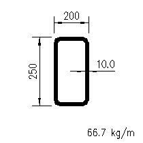 hfrhs 250x200x10.0