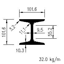 joist 102x102x23