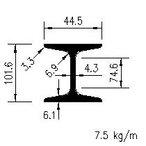 joist 102x44x7