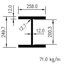 ubp 254x254x71