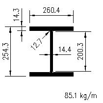 ubp 254x254x85