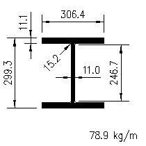 ubp 305x305x79