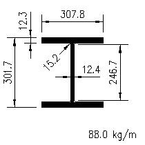 ubp 305x305x88