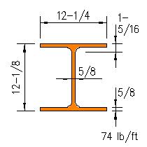 HP 12x74