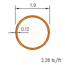 HSS 1.9x0.120