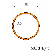 HSS 10x0.500