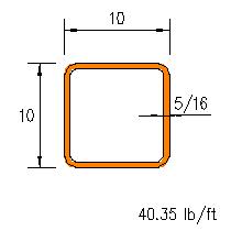 HSS 10x10x0.3125