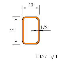 HSS 12x10x0.500