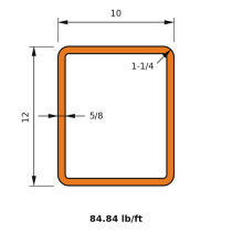 HSS 12x10x0.625