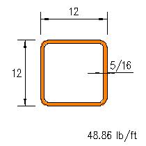 HSS 12x12x0.3125