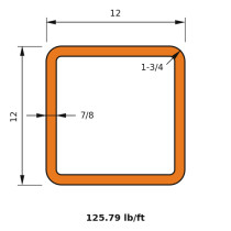HSS 12x12x0.875