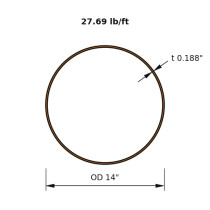 HSS 14x0.188