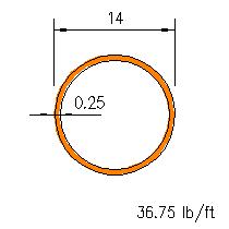 HSS 14x0.250