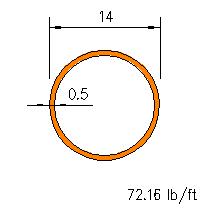 HSS 14x0.500