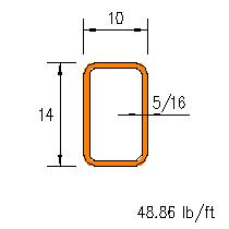 HSS 14x10x0.3125