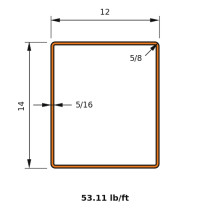 HSS 14x12x0.3125