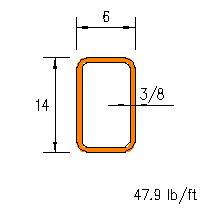 HSS 14x6x0.375