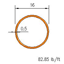 HSS 16x0.500