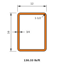 HSS 16x12x0.750