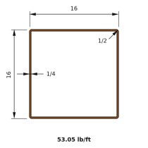 HSS 16x16x0.250