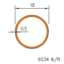 HSS 18x0.500