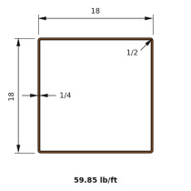 HSS 18x18x0.250