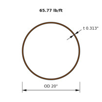 HSS 20x0.313