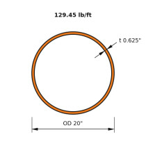 HSS 20x0.625