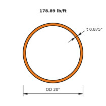 HSS 20x0.875