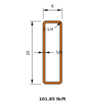 HSS 20x6x0.625