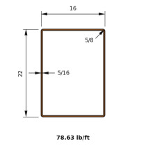 HSS 22x16x0.3125