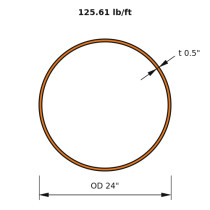 HSS 24x0.500