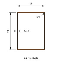 HSS 24x18x0.3125