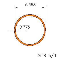 HSS 5.563x0.375