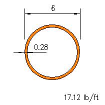 HSS 6x0.280