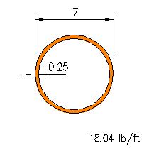 HSS 7x0.250