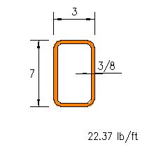 HSS 7x3x0.375