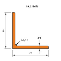 L 10x10x0.750